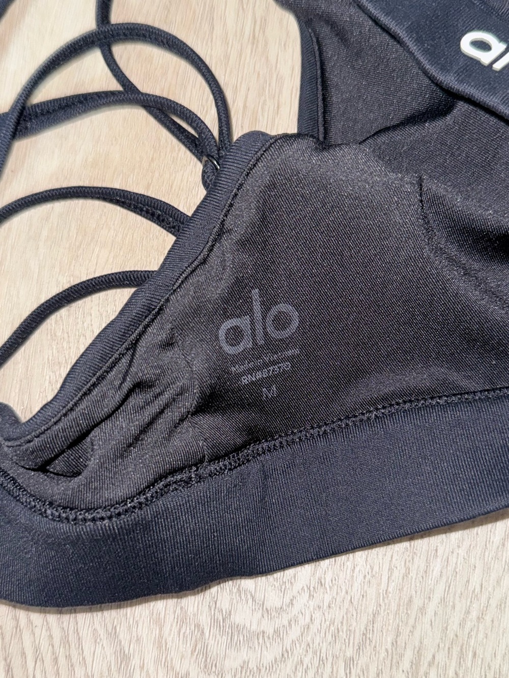 ALO yoga splendor bra - black/white - Picture 2 of 2